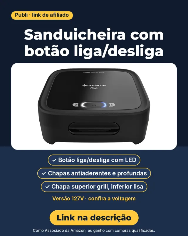 Sanduicheira Cadence Click (127V)